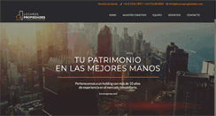 Desktop Screenshot of lecarospropiedades.com